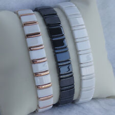 women/girl 11mm width  hi tech scratch proof magnetic ceramic bracelet