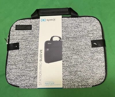 SPECK station pro sleeve laptop case 11” X 14” Gray & Black Color - Image 1 of 4