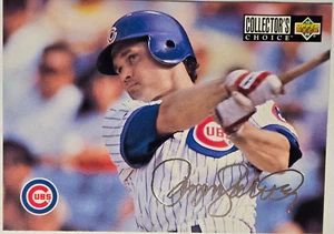 1994 Collectors Choice, Silver signature, #335, Ryne Sandberg, Chicago Cubs - Picture 1 of 2