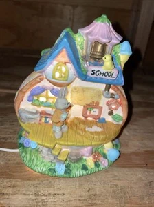 Bealls Cottontail County Collection School House Porcelain Lighting Dwelling - Picture 1 of 14