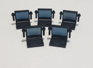 GI JOE COBRA 2004 VVV DR MINDBENDER LAPTOP COMPUTER COMPLETE WITH TEST TUBES X5 - Picture 1 of 3