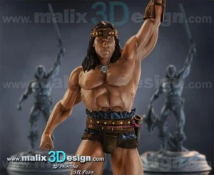 Conan the Rogue Resin Sculpture Statue Model Kit Unpainted/Unassembled - Picture 1 of 1