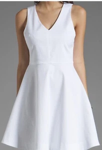 Joie Norton Dress in Porcelain Sz Xsmall - Bild 1 von 5