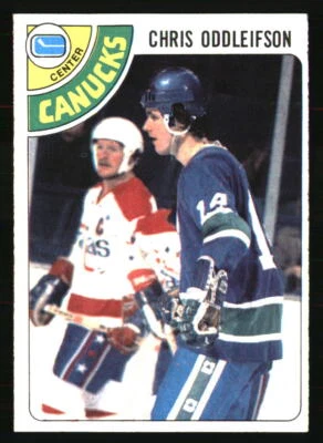 Chris Oddleifson 1978 Topps #183  Hockey Card - Image 1 of 2