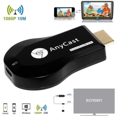 Wireless HDMI TV Dongle Video Digital Streamer 1080P HD WIFI Display Receiver - Image 1 of 4