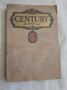 Century Magazine June 1922 *Acceptable-water damage* - Picture 1 of 19