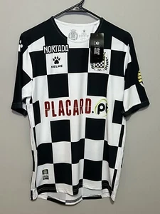 Kelme Boavista FC schwarz/weiß Heimtrikot/Camisola Shirt (EU-M/US-S) NEU - Bild 1 von 9