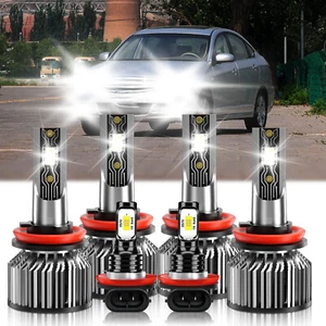 For Nissan Sentra 2013-2023 LED Headlight Bulb + Fog Light Kit 6x 6500K Combo - Bild 1 von 11