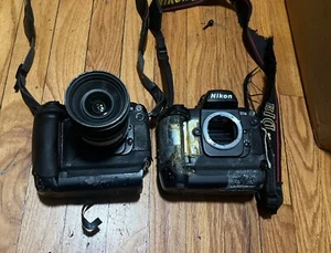 Lot Of(2) Nikon D1H 2.66MP Digital SLR Camera Body *PARTS/REPAIR - Picture 1 of 9