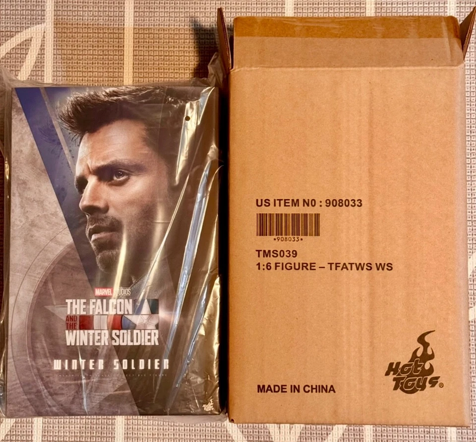 Figura 1/6 Hot Toys Bucky Barnes Marvel Halcón y Soldado de Invierno TMS039 Nueva Foto 1 de 1
