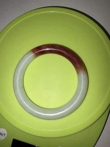 Vintage Chinese Semi Translucent Green Jade Bracelet - Picture 1 of 11