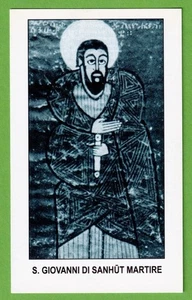 Santino Holy Card Image Pieuse Heiligenbild S.Giovanni di Sanhut Martire - Picture 1 of 1