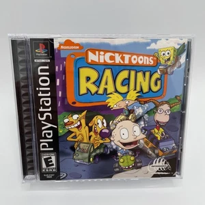 Nicktoons Racing PS1 PlayStation 1 Complete CIB - Picture 1 of 6