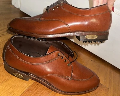 NEW Vintage Footjoy Classics Mens Golf Shoes 51045 Brown 10.5D No Box - Image 1 of 4