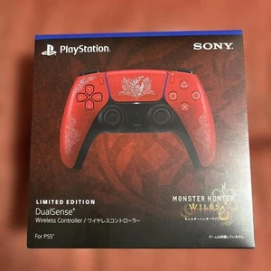 SONY PS5 Wireless Controller Monster Hunter Wilds Limited PC Edition Japan New - Picture 1 of 2