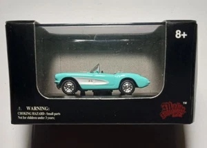 Malibu International #00118 1957 Chevrolet Corvette Turquoise/Black Interior HO - Picture 1 of 5