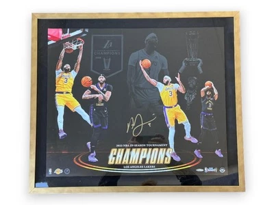 Anthony Davis Signed Autographed 24x20 Photo Lakers Framed UDA BAM290272 - Изображение 1 из 4