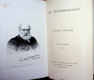 Anthony Trollope / An Autobiography 2 vols 1st 1st Edition 1883 - Picture 1 of 4