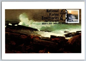 #5713p National Marine Sanctuaries Ice on Thunder Bay FDC Maxi Card - Picture 1 of 2