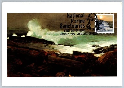 #5713p National Marine Sanctuaries Ice on Thunder Bay FDC Maxi Card - Image 1 of 2