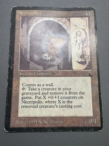 1994 Magic the Gathering Necropolis Artifact Creature MtG (Damaged) - Picture 1 of 16