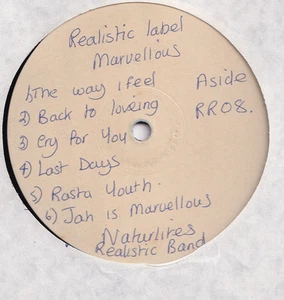 REGGAE -- NATURALITES & REALISTICS BAND -- MARVELLOUS -- UK LP 1987 - Picture 1 of 2