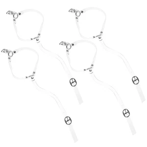 2 pares de correas de tobillo artefacto anti-caída y seguimiento para zapatos tacones hombre - Imagen 1 de 12