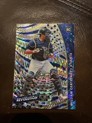 2021 Panini Chronicles - Revolution William Contreras #59 Fractal (RC) - Image 1 of 2