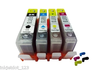 Refillable cartridge for HP564 Photosmart 5510 5511 5512 5515 5520 5522 5525 - Picture 1 of 1