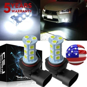 For Ford F150 F250 F350 2004-2023 H10 9145 18SMD LED Fog Driving Light Bulbs Kit - Picture 1 of 14
