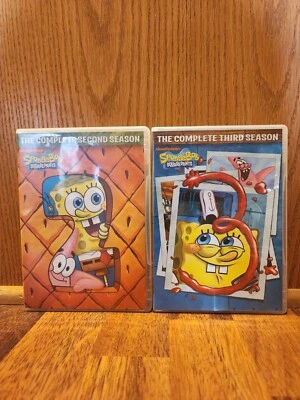 SpongeBob Squarepants: Complete Second Seasons 2 & 3 (DVD, 2004, 3-Disc)  - Image 1 of 3