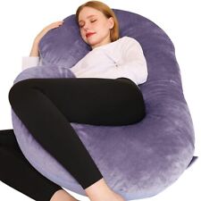 Pregnancy Pillows, C Shaped Full Body Pillow Maternity Pillow for Women 55 in...