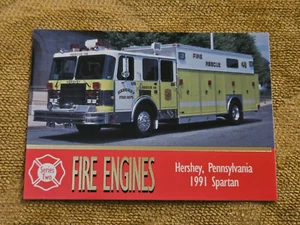 1993 Fire Engines Series 2 #167 Hershey, Pennsylvania 1991 Spartan - Picture 1 of 6
