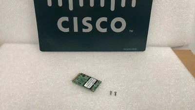 CISCO SSD-MSATA-200G 200GB Solid State Drive w/ Screws  ISR-SSD  ISR4300 ISR4400 - Image 1 of 4