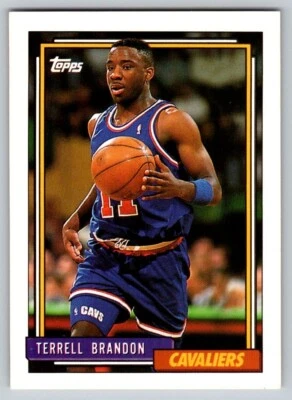 1992-93 Topps - #69 Terrell Brandon - Image 1 of 2