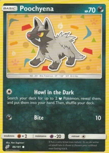 Poochyena 86/181 Pokemon Team Up NM/M - Picture 1 of 2