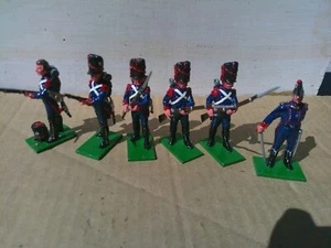 Trophy of Wales Napoleonic French Grenadier Guards, lead rare figures, PP - Picture 1 of 7