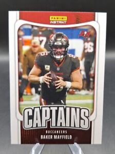 BAKER MAYFIELD 2023 PANINI NFL CAPTAINS CARD No 30 TAMPA BAY BUCCANEERS 1/331