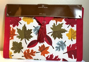 Essential Holiday Herbstblätter 13"x72" Tischläufer, Thanksgiving, Neu - Bild 1 von 5