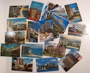 HAWAII! ALL OAHU, HI. 27 UNVERPOSTET CHROM POSTKARTE SET LOKALE TOURISTENSEITEN #060 - Bild 1 von 12