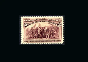 US Stamp Mint original gum never hinged, Super b S#231-JUMBO MARGINS - Picture 1 of 1