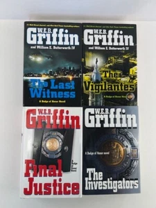 W.E.B. Griffin Badge of Honor Series - Lot of 4 - HC DJ - Imagen 1 de 14