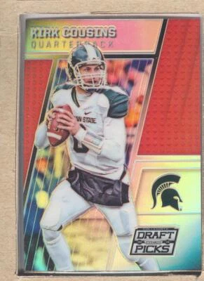 Kirk Cousins 62 2016 Panini Prizm Draft Picks Red Prizm - Image 1 of 2