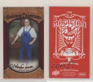 2014 Upper Deck Goodwin Champions Magician Mini /14 Grant Wood #138