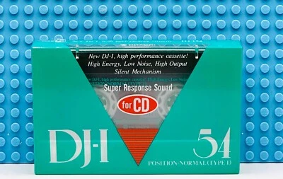 CINTA DE CASETE EN BLANCO HITACHI DJ-I 54 1989 JAPÓN TIPO I (1) (SELLADA) Foto 1 de 3