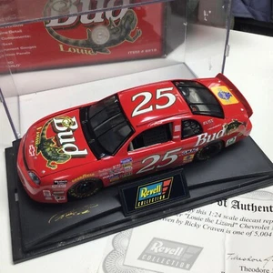 Budweiser NASCAR #25 1:24 Vintage 1997 Diecast Monte Carlo - Picture 1 of 10