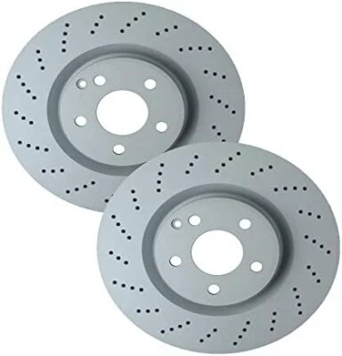 Rotor de freno de disco delantero para Mercedes-Benz E550, E350, E300, E400, S400L, C250 Foto 1 de 4