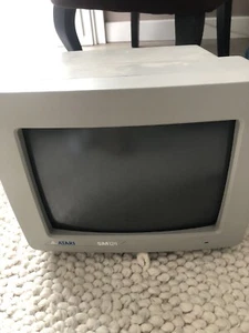MONITEUR ÉCRAN ATARI SM124 SM 124 POUR ATARI ST STF POUR PIÈCES - Picture 1 of 4