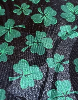 TRAJE DE TRÉBOLES DE LA SUERTE POT OF GOLD CORBATA DE DISEÑADOR ENVÍO GRATUITO Foto 1 de 3