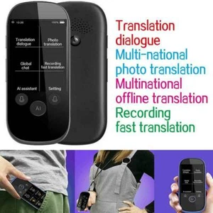 Many Language Voice Electronic Photo Translators Back and Forth Translation - Picture 1 of 8